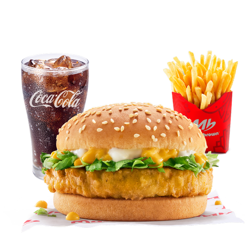 CHEESY BURGER COMBO
