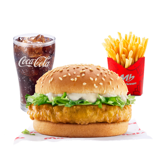 CHICKEN BURGER COMBO
