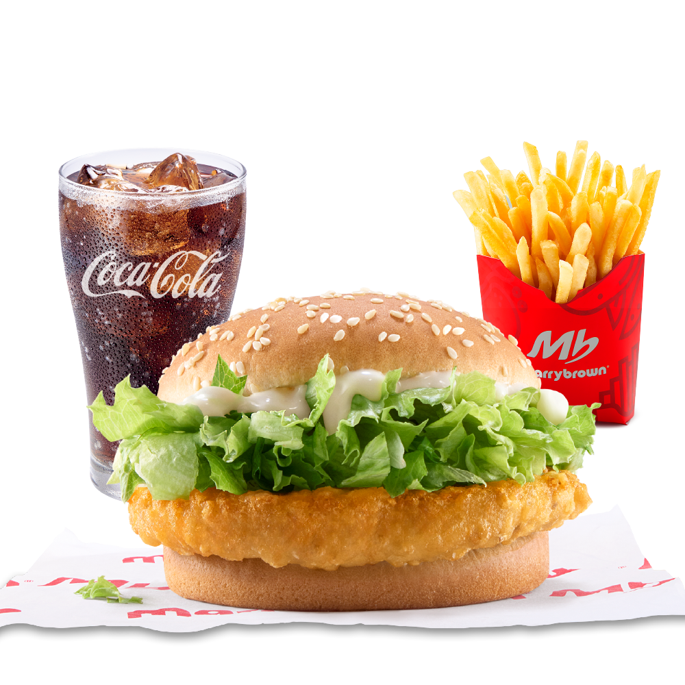 CHICKEN BURGER COMBO